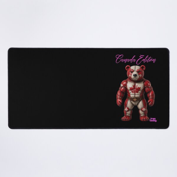 Item preview, Iron Teddy Canada – Maple Leaf Bear Warrior designed and sold by Woof-zil.