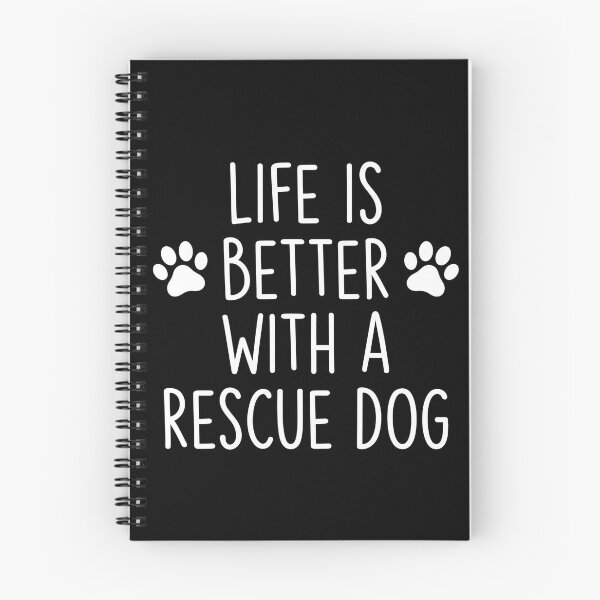 Item preview, Life Is Better With A Rescue Dog Shirt designed and sold by TeNovaStudio.