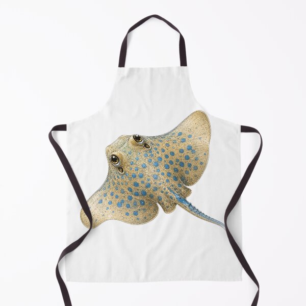 Item preview, Cute Vintage Blue Spotted Stingray Sticker - Tropical Ray designed and sold by PND7777.