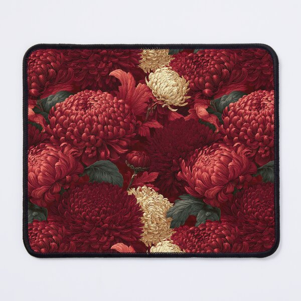 Item preview, Edgy Chrysanthemum Texture  - Flower Bouquet Pattern   - Valentine Gifts For Husband designed and sold by RoyalStarsPatts.
