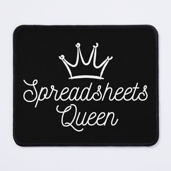Item preview, Queen of Spreadsheets designed and sold by Dondonmart.