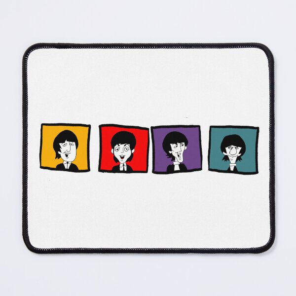 Item preview, Fab4 cartoon designed and sold by CornishLegEnd.