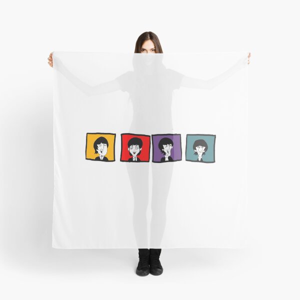Item preview, Fab4 cartoon designed and sold by CornishLegEnd.