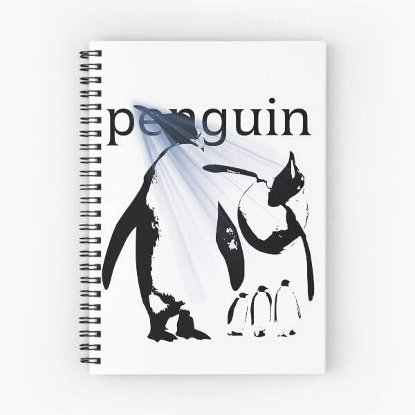 Item preview, Abstract Penguin Light Ray Silhouette designed and sold by JengPath.