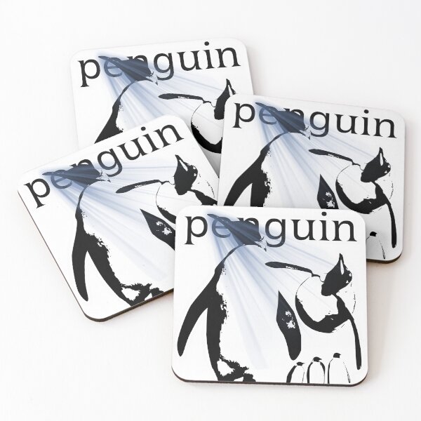 Item preview, Abstract Penguin Light Ray Silhouette designed and sold by JengPath.