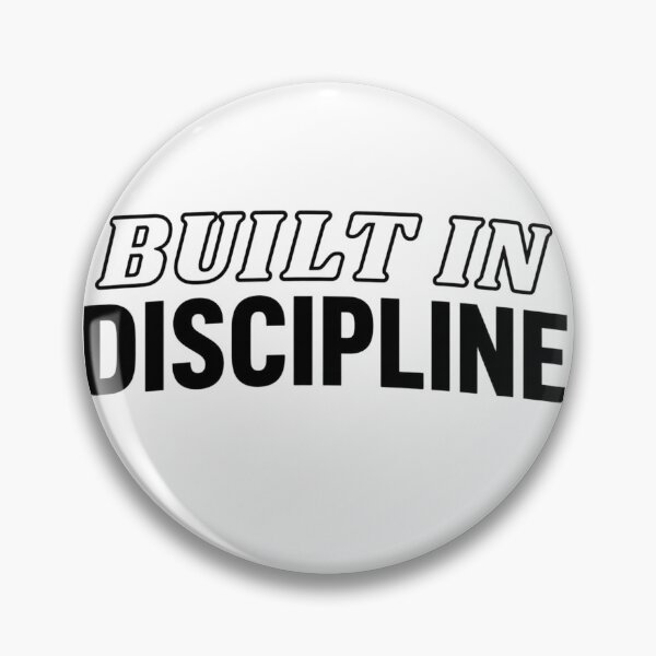 Item preview, Built In Discipline Gym Motivation Fitness Lifestyle Gift T-Shirt designed and sold by Digistore1221.