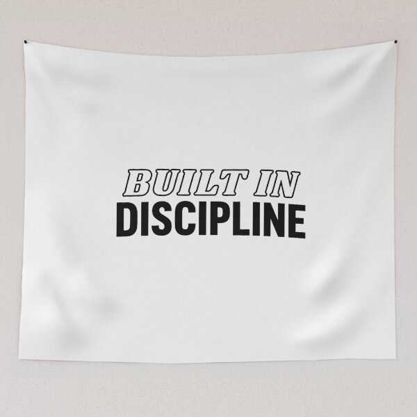 Item preview, Built In Discipline Gym Motivation Fitness Lifestyle Gift T-Shirt designed and sold by Digistore1221.