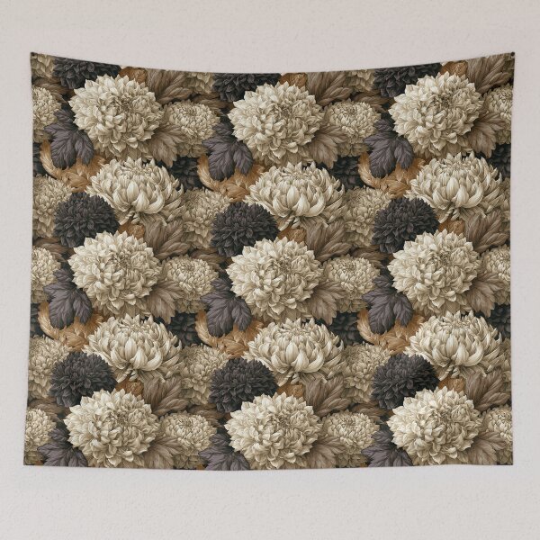 Item preview, Soft Chrysanthemum Floral - Hawaiian Flower Pattern   - Valentine Gifts For wife designed and sold by RoyalStarsPatts.