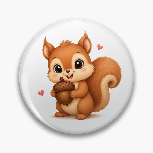 Item preview, Cute Squirrel Holding an Acorn | Little Things Matter designed and sold by layalistoresa.