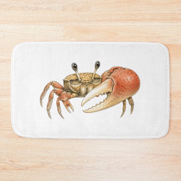 Item preview, Cute Vintage Fiddler Crab Sticker - Big Claw Coastal Crab designed and sold by PND7777.