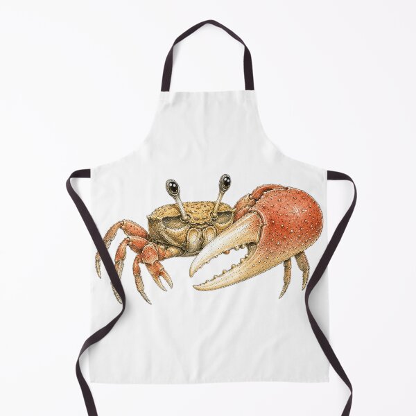 Item preview, Cute Vintage Fiddler Crab Sticker - Big Claw Coastal Crab designed and sold by PND7777.