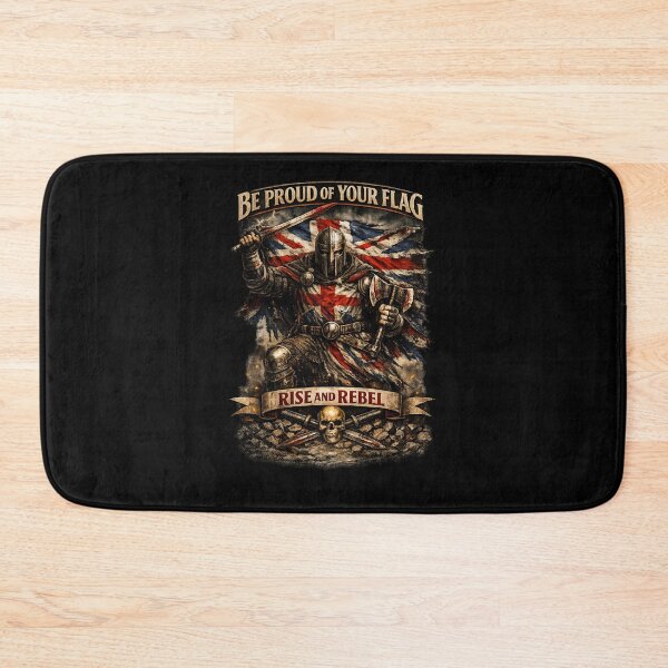 Item preview, Rise and Rebel - English Warrior Flag designed and sold by Proud Of My Flag.