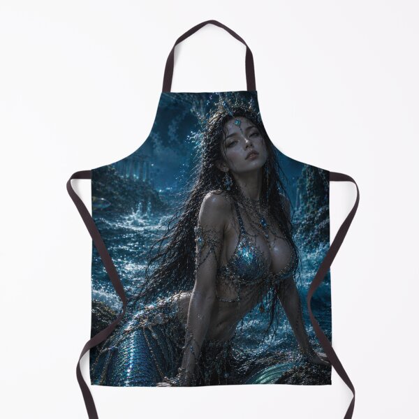 Item preview, Ocean Siren of the Deep Blue designed and sold by Pond21.