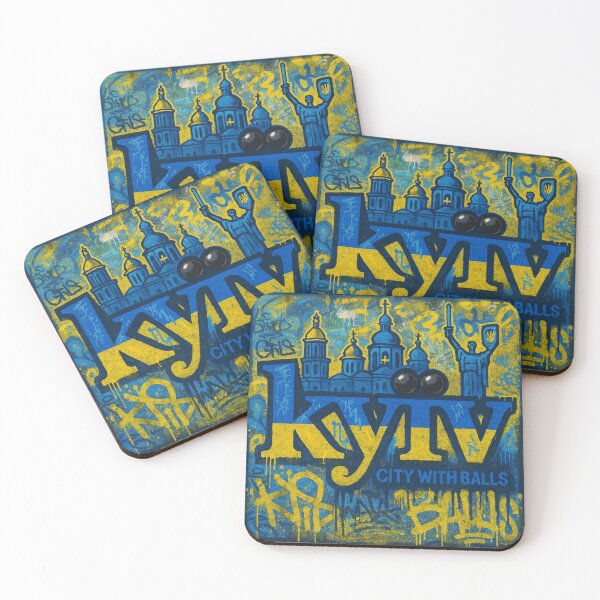 Item preview, Graffiti Kyiv Bold Balls Resilient Spirit designed and sold by Voodoo Store Paranormal Collections.