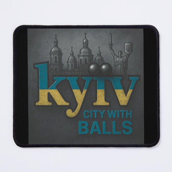 Item preview, Resilient Kyiv Bold Balls Defiance Strength designed and sold by Voodoo Store Paranormal Collections.