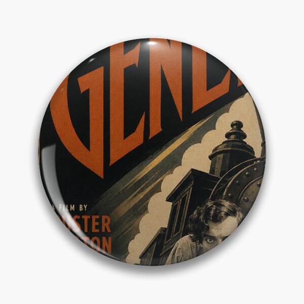 Item preview, The General (1926) – Art Deco Silent Film Tribute Poster designed and sold by Grand Illusions.
