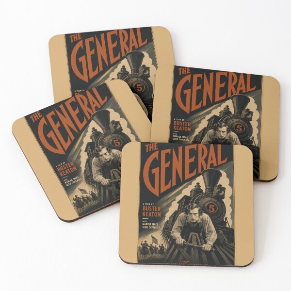 Item preview, The General (1926) – Art Deco Silent Film Tribute Poster designed and sold by Grand Illusions.