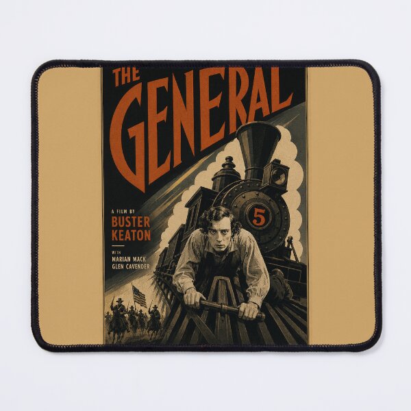 Item preview, The General (1926) – Art Deco Silent Film Tribute Poster designed and sold by Grand Illusions.