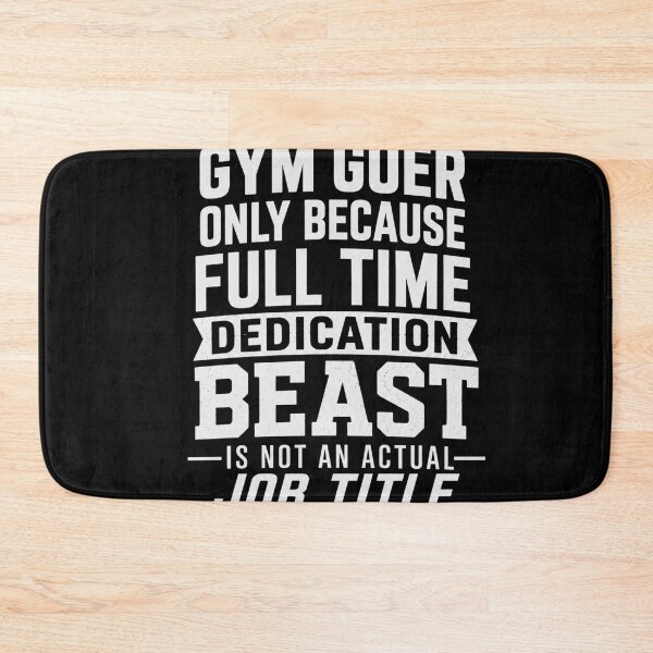 Item preview, Gym Goer Full Time Dedication Beast Funny Fitness Gift T-Shirt designed and sold by Digistore1221.