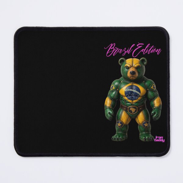 Item preview, Iron Teddy Brazil – Brazilian Bear Warrior designed and sold by Woof-zil.
