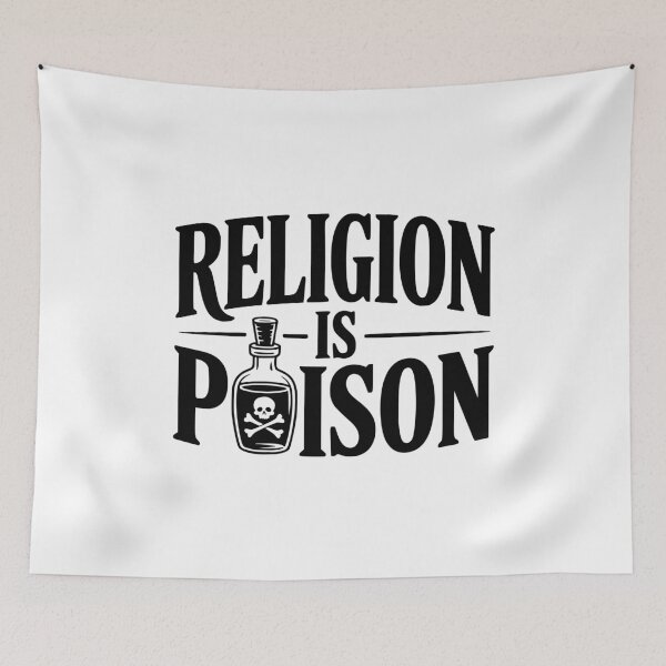 Item preview, Religion is Poison designed and sold by Frank Ring.