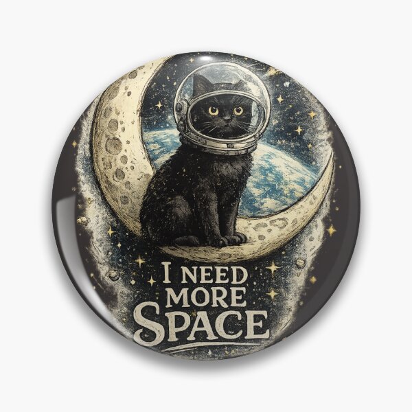Item preview, Cat on the moon, T-shirt designed and sold by DreamCloths12.