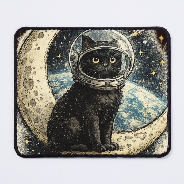 Item preview, Cat on the moon, T-shirt designed and sold by DreamCloths12.