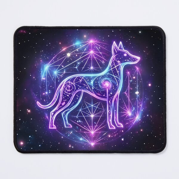 Item preview, Cosmic Dog Zodiac – Futuristic Dog Constellation designed and sold by Pfotenfaden.