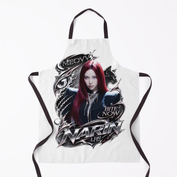 Item preview, Narin MEOVV BITE NOW Kpop Sticker Design designed and sold by Valereekmerch.