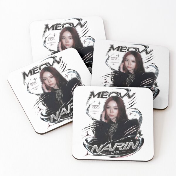 Item preview, Narin MEOVV BITE NOW Fierce Kpop Fan Art designed and sold by Valereekmerch.