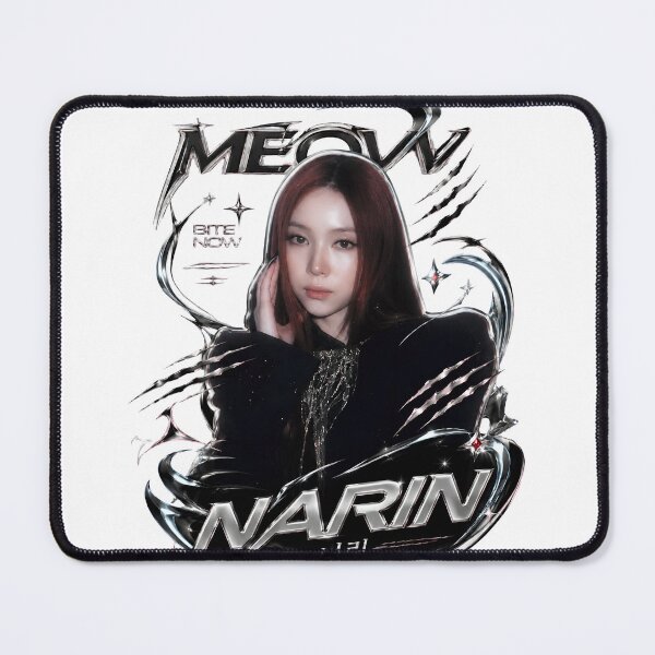 Item preview, Narin MEOVV BITE NOW Fierce Kpop Fan Art designed and sold by Valereekmerch.