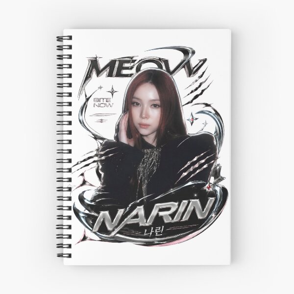Item preview, Narin MEOVV BITE NOW Fierce Kpop Fan Art designed and sold by Valereekmerch.