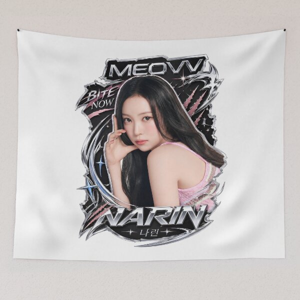 Item preview, Narin BITE NOW Edgy Kpop Aesthetic Design designed and sold by Valereekmerch.