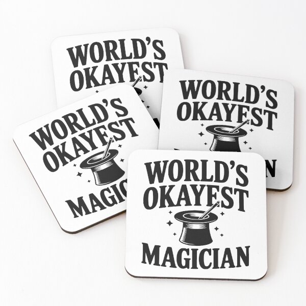 Item preview, World's Okayest Magician designed and sold by Frank Ring.