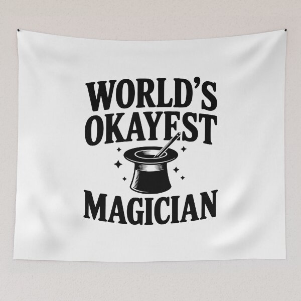 Item preview, World's Okayest Magician designed and sold by Frank Ring.