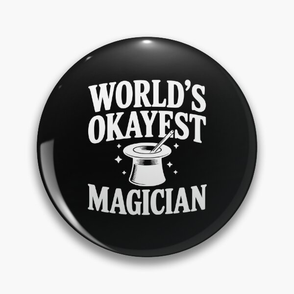 Item preview, World's Okayest Magician designed and sold by Frank Ring.