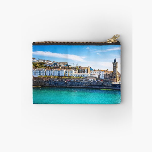 Item preview, Porthleven Clock Tower and Waterfront Houses, Cornwall, England designed and sold by Paul Thompson Photography.