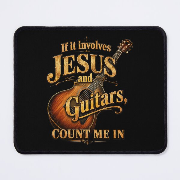 Item preview, If It Involves Jesus And Guitars Count Me In designed and sold by OlakunleOloroz.