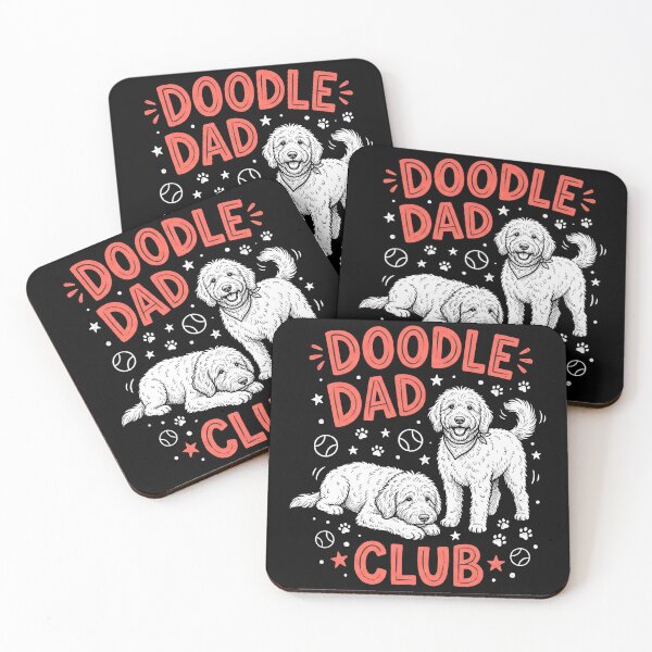 Item preview, Doodle Dad Club Funny Goldendoodle Dog Shirt designed and sold by TeNovaStudio.