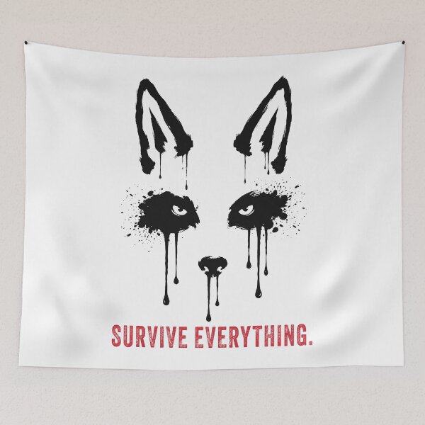 Item preview, Bleed Wild Coyote Ink Drip Dark Wildlife Art designed and sold by cabana.space.