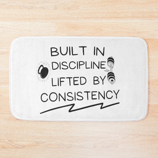 Item preview, Built In Discipline Lifted By Consistency Gym Fitness Gift T-Shirt designed and sold by Digistore1221.