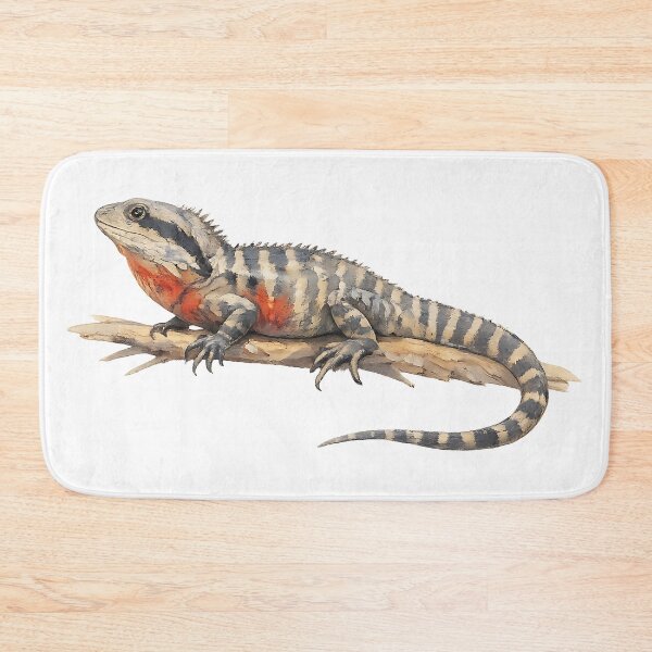 Item preview, Eastern Water Dragon Wildlife Illustration designed and sold by Jaruart.