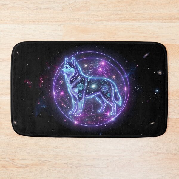 Item preview, Cosmic Husky – Siberian Husky Zodiac Sign designed and sold by Pfotenfaden.