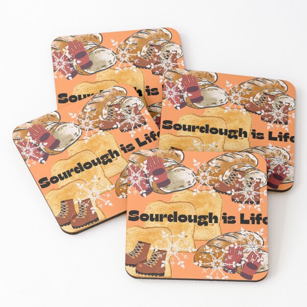 Item preview, Sourdough art graphic print designed and sold by Extremeallie.