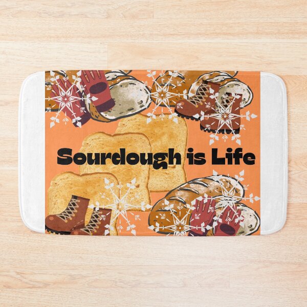 Item preview, Sourdough art graphic print designed and sold by Extremeallie.
