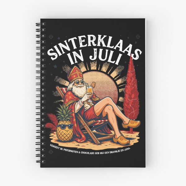 Item preview, Sinterklaas In Juli – Grappig Nederlands Belgisch Zomer Shirt Pepernoten Chocolade Cadeau V1 designed and sold by DarylWelsh2024.