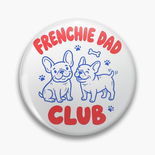 Item preview, Frenchie Dad Club Funny French Bulldog Shirt designed and sold by TeNovaStudio.