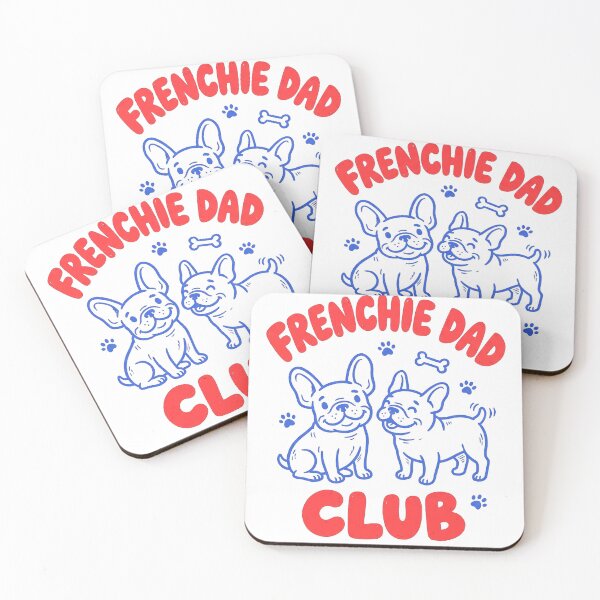 Item preview, Frenchie Dad Club Funny French Bulldog Shirt designed and sold by TeNovaStudio.