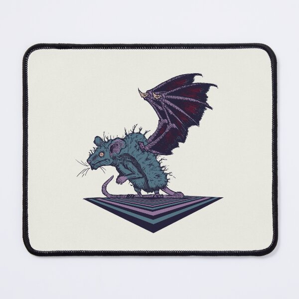 Item preview, Mutant Rat Creature Illustration | Dark Surreal Gothic Graphic designed and sold by Half Mess.