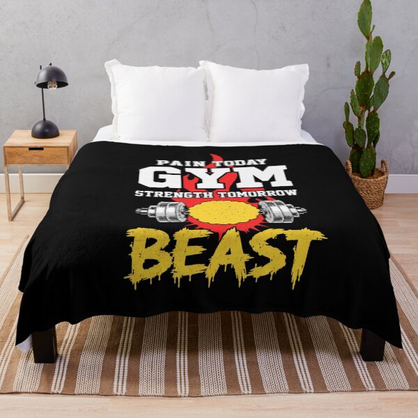 Item preview, Pain Today Strength Tomorrow Gym Beast Motivation Fitness T-Shirt designed and sold by Digistore1221.